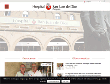 Tablet Screenshot of hsjdzaragoza.com